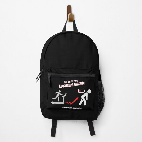 Item preview, Cardio Meme – This Cardio Thing Escalated Quickly designed and sold by No Excuses Supply.