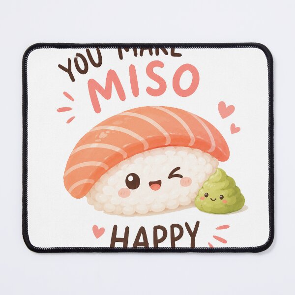 Item preview, You make miso happy! Sushi designed and sold by offlineinbox.
