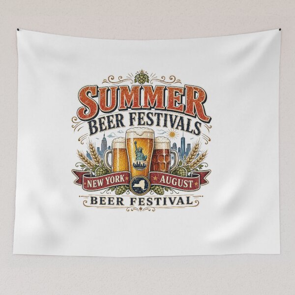 Item preview, NYC Summer Beer Festival August Celebration designed and sold by IRON WINGS /USAF.