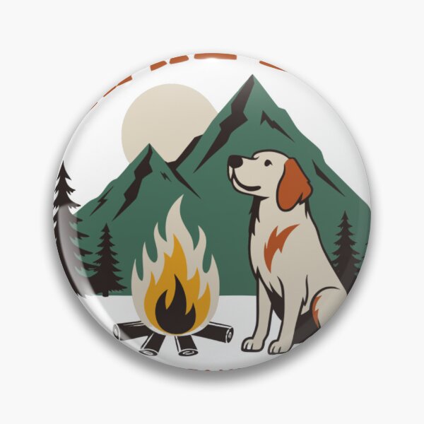 Item preview, Trail Dog Wilderness Adventure | Camping Dog Mountain Nature Graphic T-Shirt designed and sold by TeeVibeHaus.