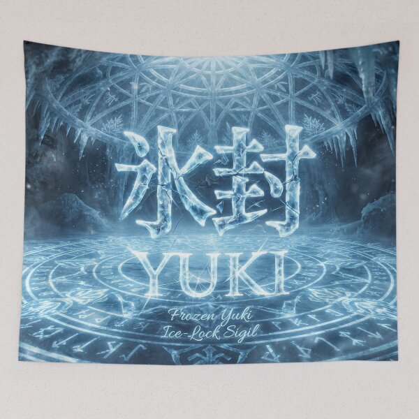 Item preview, Hyōketsu Seirei‑kyō – Yuki Tatsunami Ice Sigil designed and sold by dragon580.