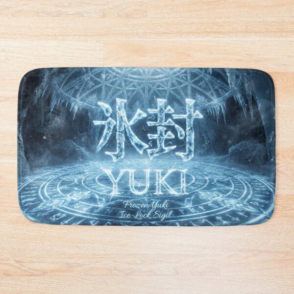 Item preview, Hyōketsu Seirei‑kyō – Yuki Tatsunami Ice Sigil designed and sold by dragon580 // Waaa… the killer shark ran away.