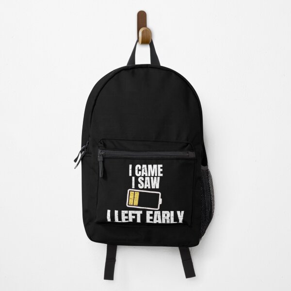 Item preview, Funny Introvert Gift – I Came I Saw I Left Early designed and sold by No Excuses Supply.