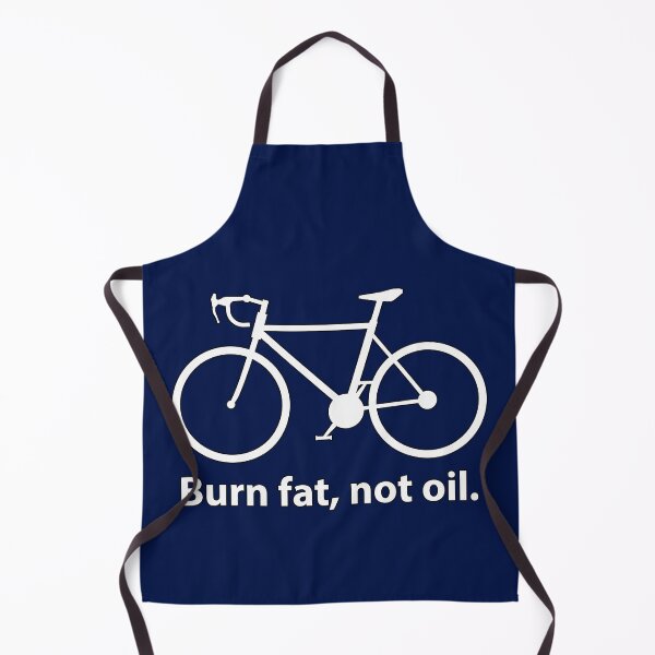 Item preview, Burn Fat Not Oil Bicycle Design, Eco Cycling Motivation, Sustainable Transport, Climate Action, Green Lifestyle, Bike Lover Graphic, designed and sold by rikyfreestyle.