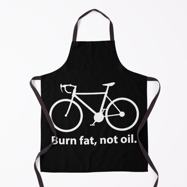 Item preview, Burn Fat Not Oil Bicycle Design, Eco Cycling Motivation, Sustainable Transport, Climate Action, Green Lifestyle, Bike Lover Graphic, designed and sold by rikyfreestyle.