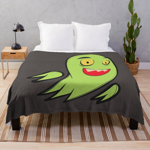 Item preview, Cute Goofy Green Ghost Cartoon designed and sold by manojbalan1968.
