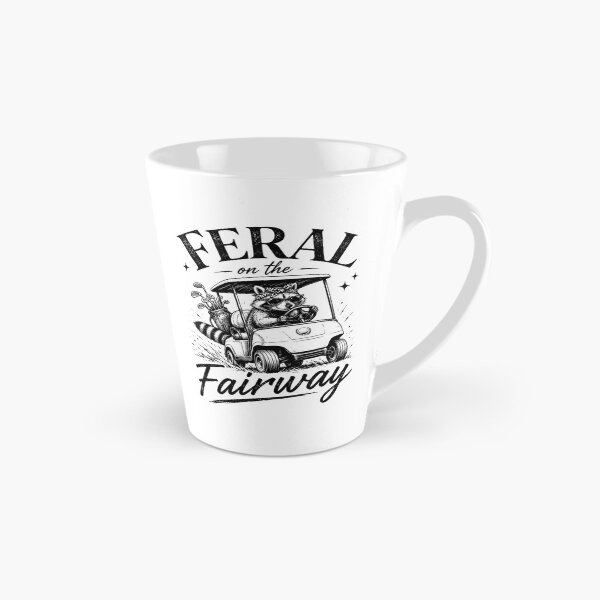 Item preview, Feral On The Fairway Funny Golf Raccoon Cart Design designed and sold by VGAfanatic.