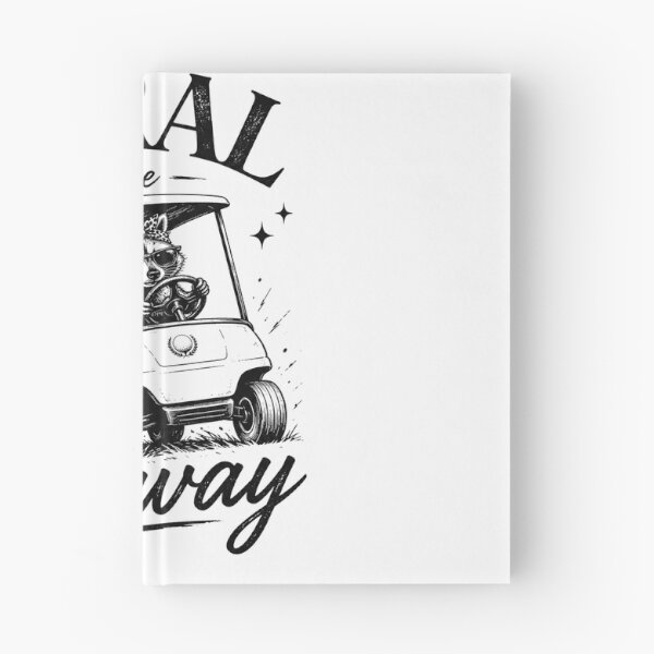 Item preview, Feral On The Fairway Funny Golf Raccoon Cart Design designed and sold by VGAfanatic.
