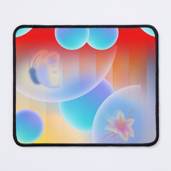 Item preview, Ethereal Dream Spheres - Abstract Glassmorphism Art designed and sold by BULAIR89.
