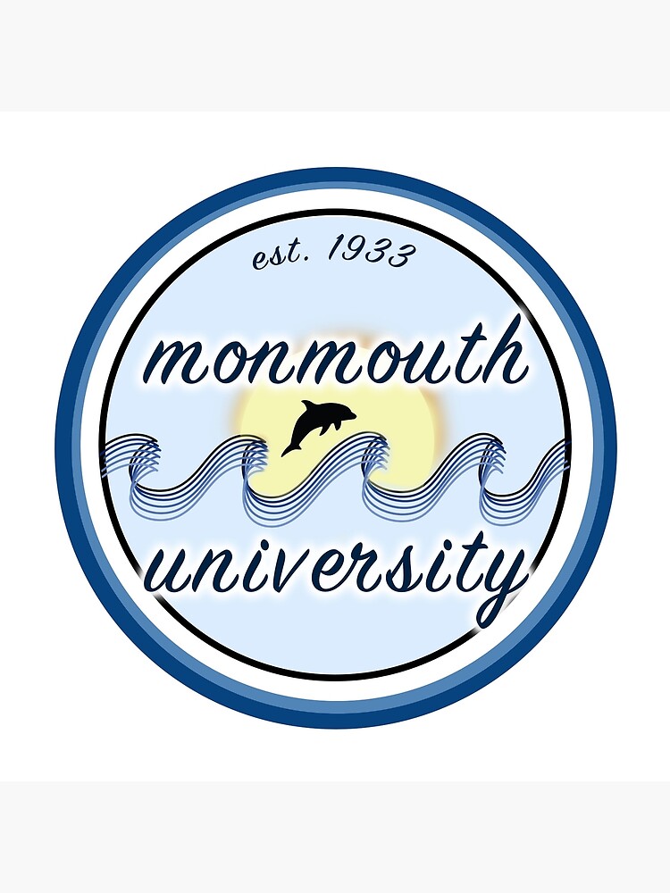 "Monmouth university" Poster by ktsammie Redbubble
