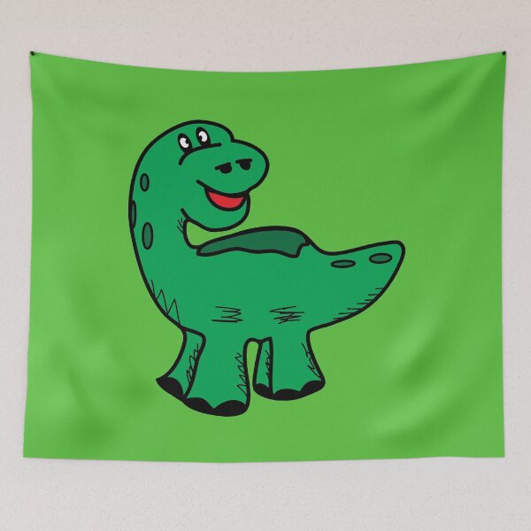 Item preview, Green dino dinosaur designed and sold by tarek25.