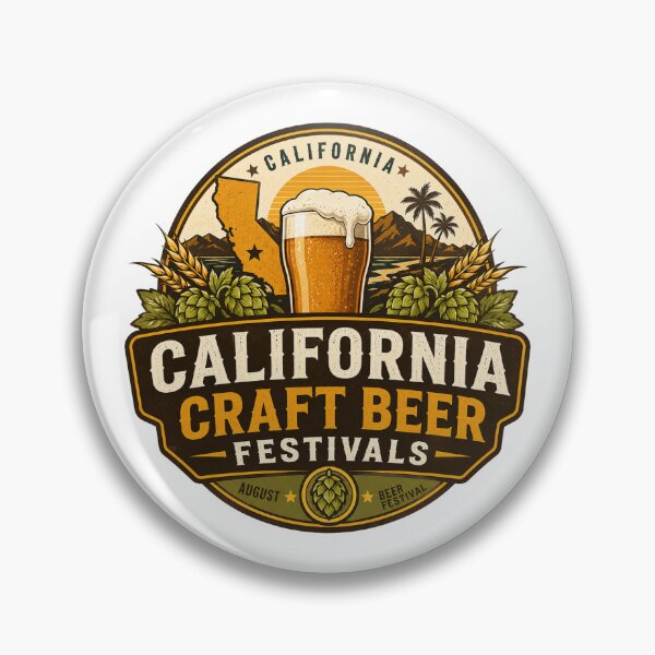 Item preview, California Craft Beer Festival Celebration Design designed and sold by Combat Skies.