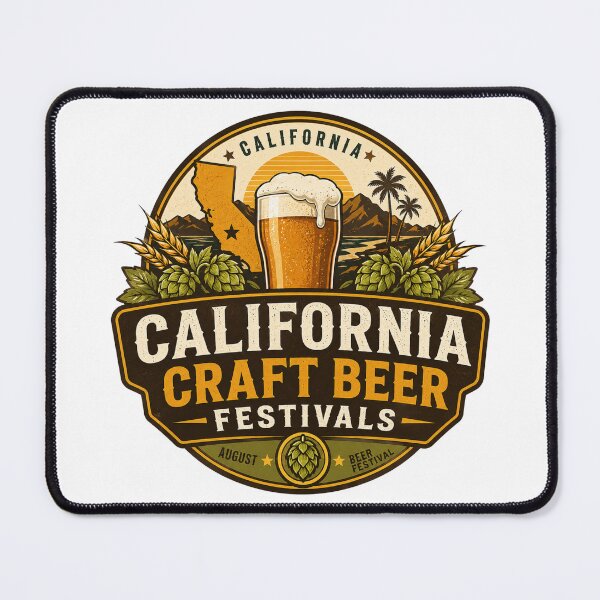 Item preview, California Craft Beer Festival Celebration Design designed and sold by Combat Skies.
