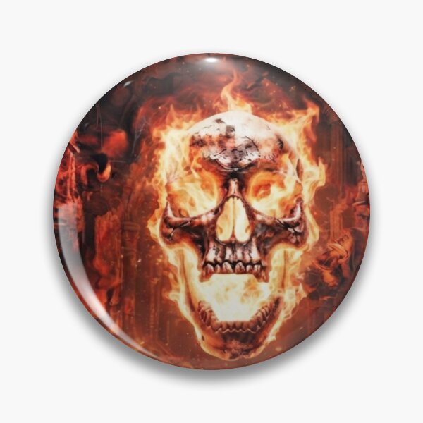 Item preview, Blazing Skull designed and sold by DraysDesigns.