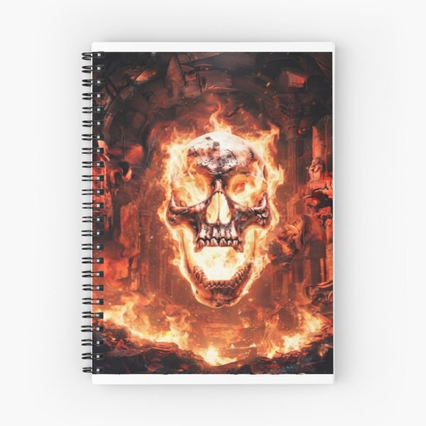 Item preview, Blazing Skull designed and sold by DraysDesigns.