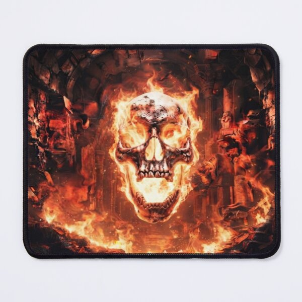 Item preview, Blazing Skull designed and sold by DraysDesigns.
