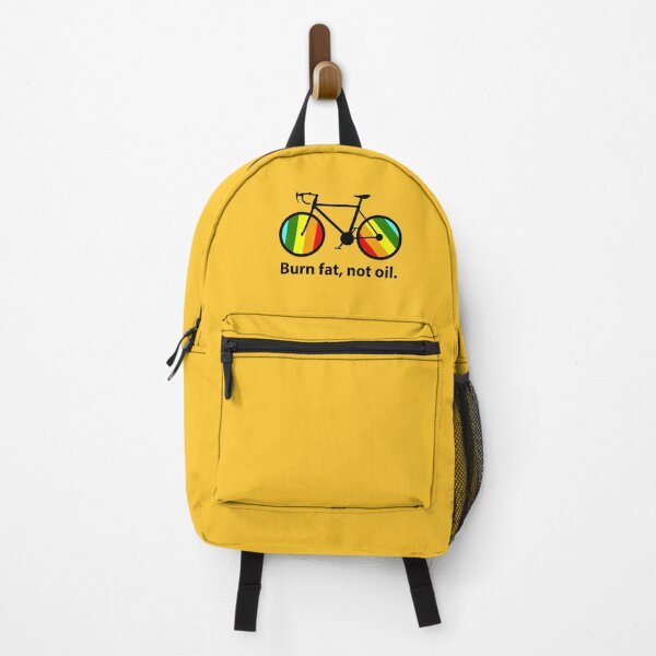 Item preview, Burn Fat Not Oil Bicycle Design, Eco Cycling Motivation, Sustainable Transport, Climate Action, designed and sold by rikyfreestyle.