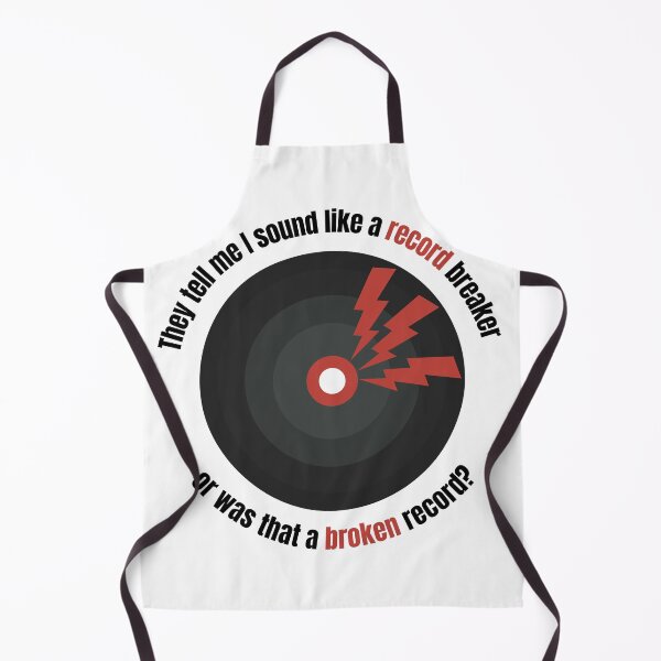 Item preview, Broken record funny designed and sold by FrontierArc.