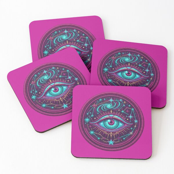 Item preview, Mystical Cosmic All Seeing Eye Patch Art designed and sold by Azurart2.