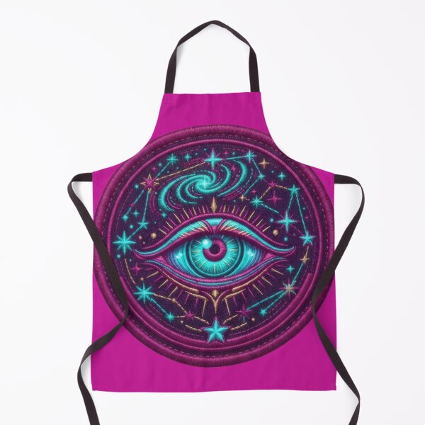 Item preview, Mystical Cosmic All Seeing Eye Patch Art designed and sold by Azurart2.