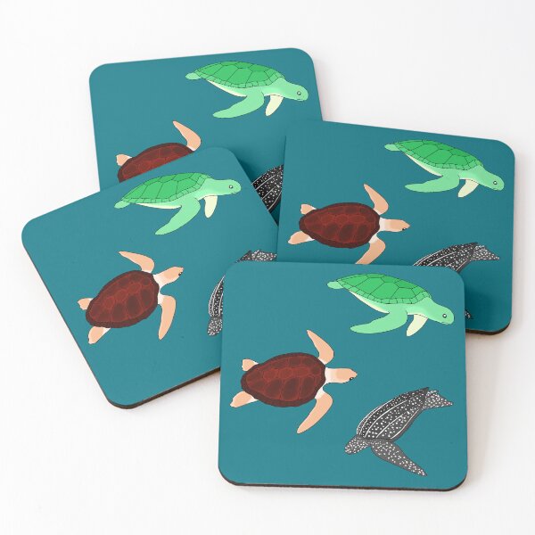 Item preview, Sea turtles  designed and sold by Leapingdoe.