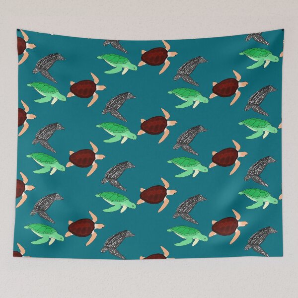 Item preview, Sea turtles  designed and sold by Leapingdoe.