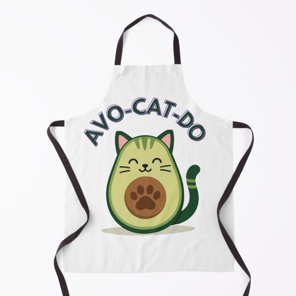 Item preview, Avo-Cat-Do - Cute Kawaii Avocado Cat Pun Art designed and sold by StorTaly .