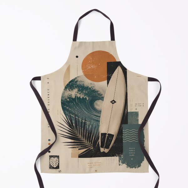 Item preview, Eternal Ocean: Surf Poster and Vintage Aesthetic Collage designed and sold by victorstudioart.