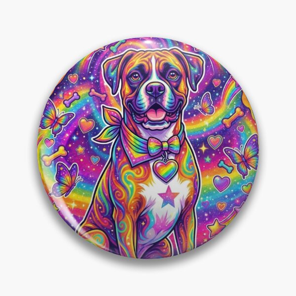 Item preview, Colorful Boxer Dog designed and sold by GoodVibesGraphix.