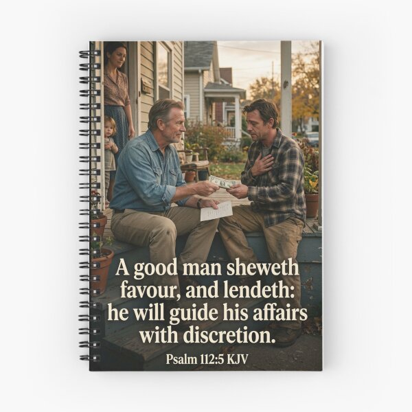 Item preview, Psalm 112:5 KJV - v2 - JCTRUTHER designed and sold by JCTRUTHERshop.