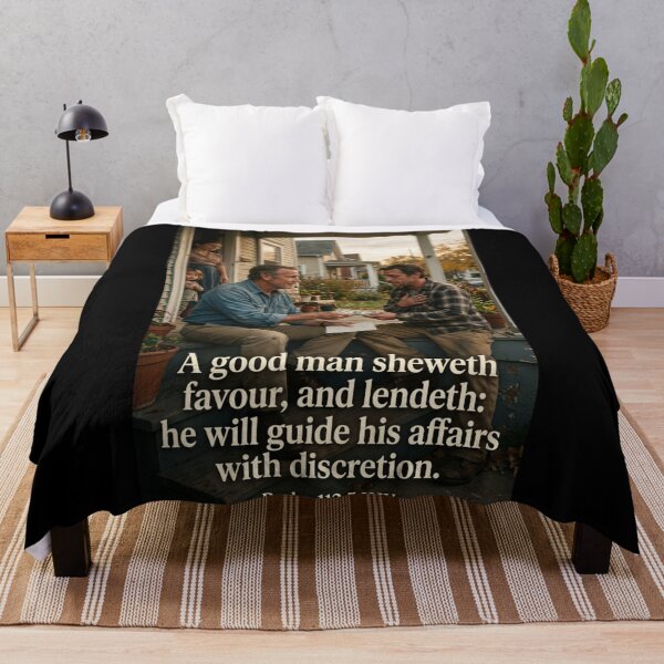 Item preview, Psalm 112:5 KJV - v2 - JCTRUTHER designed and sold by JCTRUTHERshop.