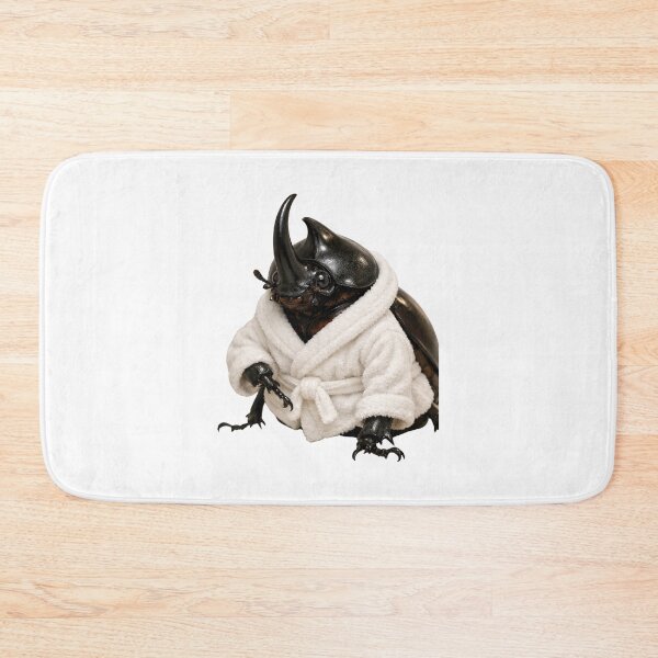 Item preview, Relaxing Bathrobe Rhinoceros Beetle designed and sold by Sillytoe.