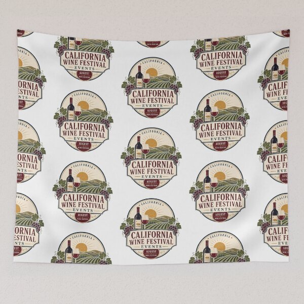Item preview, California Wine Festival Event Celebration Design designed and sold by IRON WINGS /USAF.