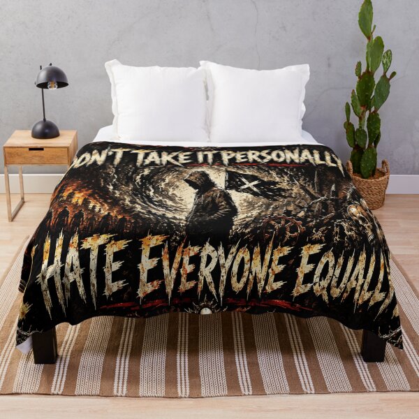 Item preview, Don't Take It Personally – I Hate Everyone Equally | Dark Gothic Grim Reaper Humor Design designed and sold by Alchemy Forge.