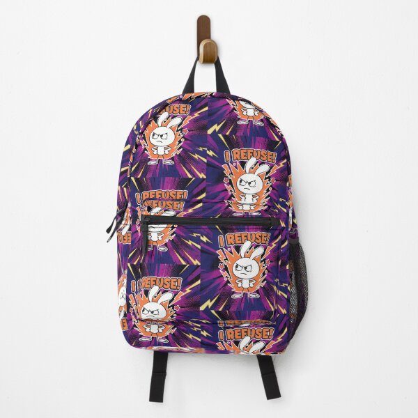 Item preview, I Refuse! Angry Bunny Cartoon designed and sold by Taridesign.