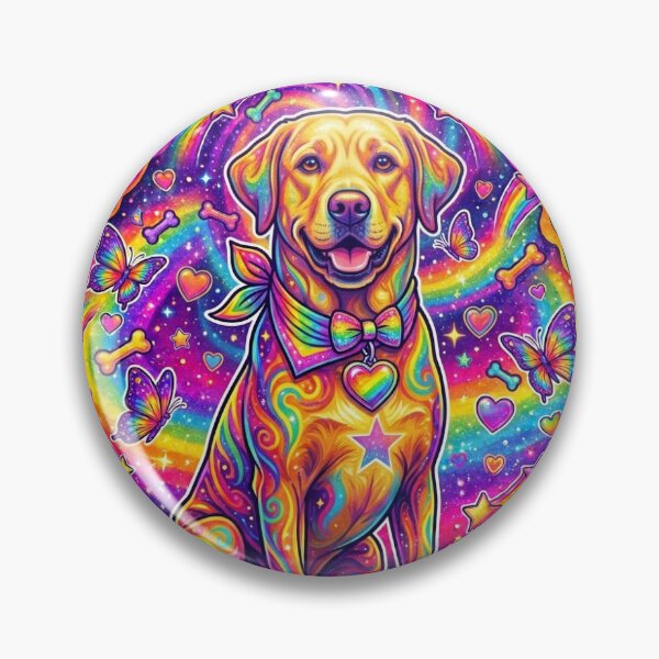 Item preview, Colorful Lab Dog designed and sold by GoodVibesGraphix.