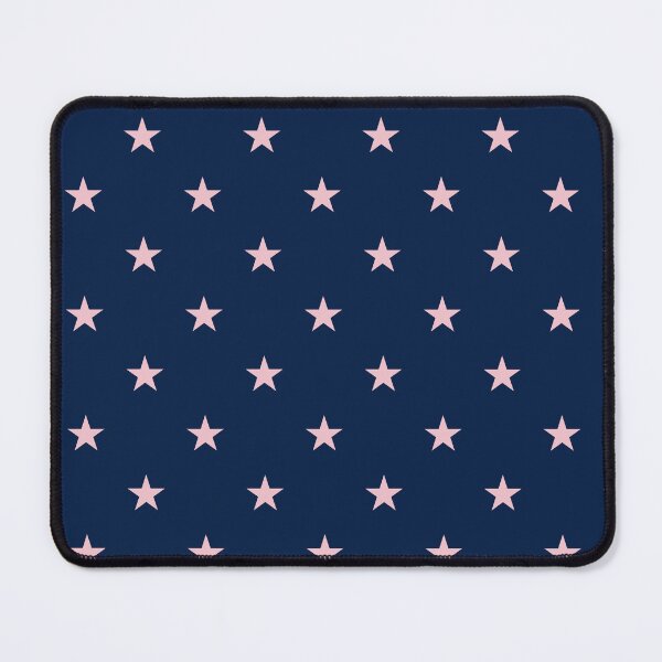 Item preview, Pink Star Pattern on Navy | Light Pink Stars on Dark Blue | Preppy Star Seamless Pattern | Bold Pink Stars on Navy | Soft Pink and Navy Stars Seamless | Pink and Navy Starry Pattern designed and sold by VivaFy.