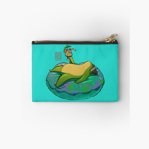 Item preview, Summer Frog relaxing with drink and floatie tube Animal Asian Art Illustration designed and sold by DingHuArt.