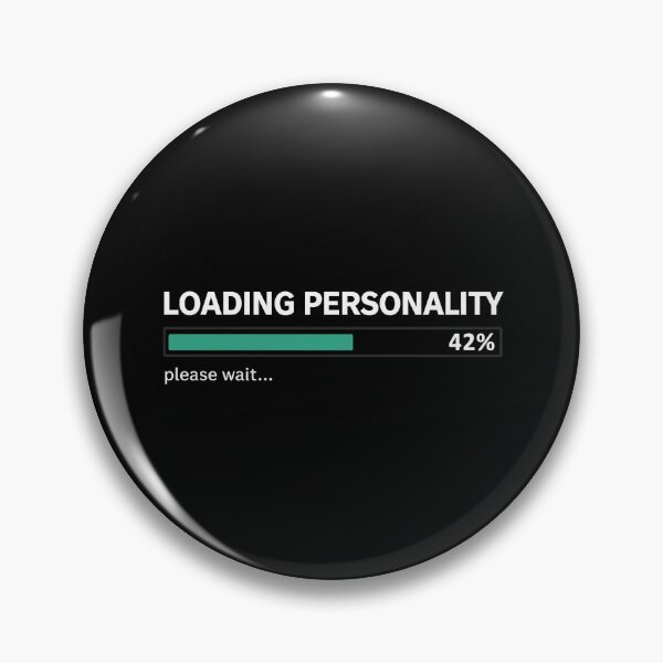 Item preview, Loading Personality – Retro Personality Loading Bar designed and sold by Mad Factory Designs.