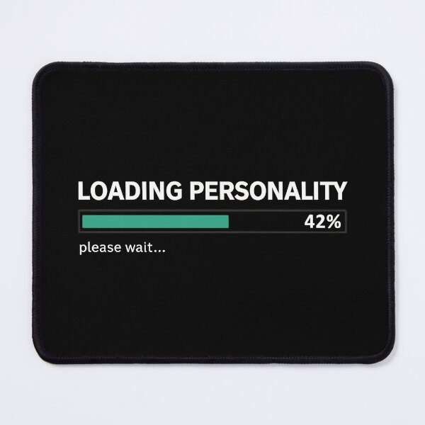 Item preview, Loading Personality – Retro Personality Loading Bar designed and sold by Mad Factory Designs.