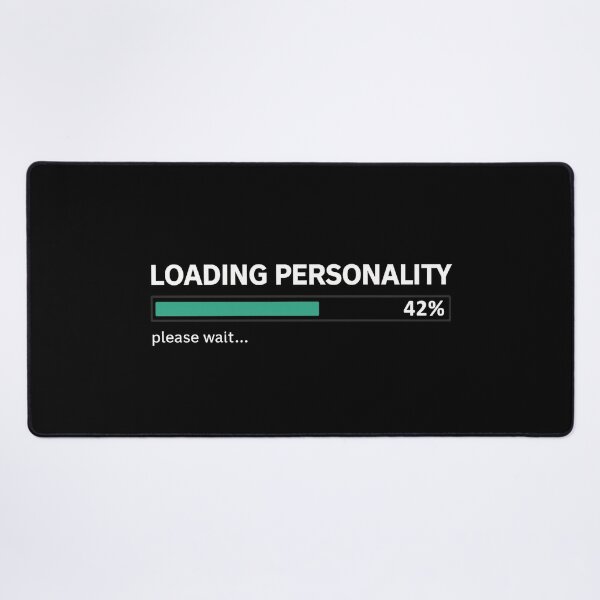 Item preview, Loading Personality – Retro Personality Loading Bar designed and sold by Mad Factory Designs.