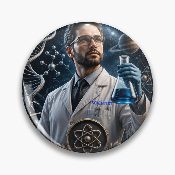 Item preview, Scientist Icon designed and sold by AwesomeDigiShop.