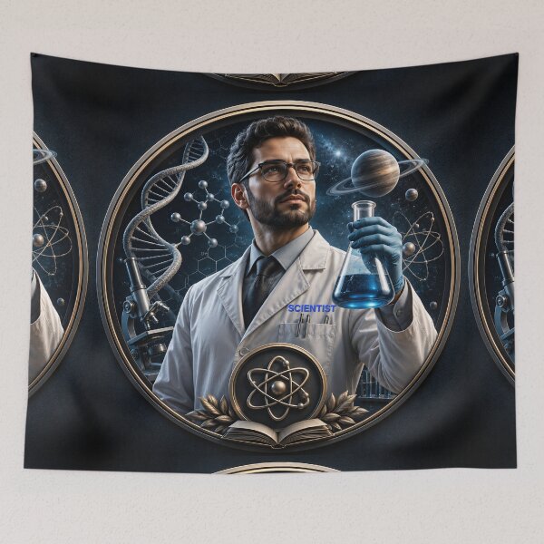 Item preview, Icono del científico designed and sold by AwesomeDigiShop.