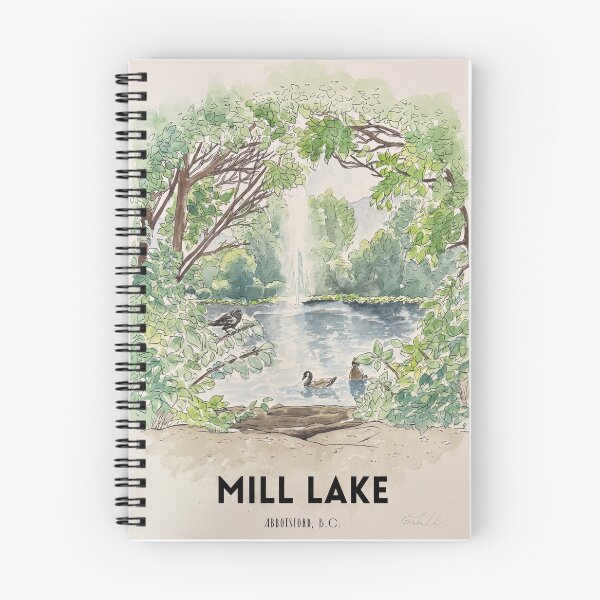 Item preview, Pond Life at Mill Lake Abbotsford BC designed and sold by HBOriginalsArt.