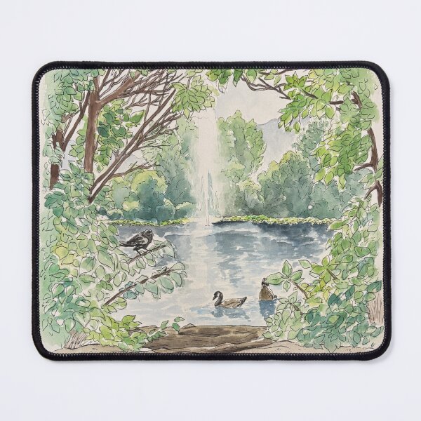 Item preview, Pond Life at Mill Lake Abbotsford BC designed and sold by HBOriginalsArt.