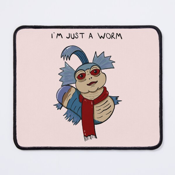 Item preview, I'm Just A Worm Labyrinth designed and sold by DumpsterCreatif.