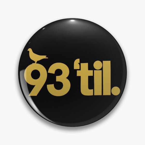 Item preview, 93 Til Typography Bird  Design designed and sold by Odd-Nest-Studio.