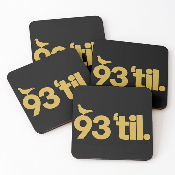 Item preview, 93 Til Typography Bird  Design designed and sold by Odd-Nest-Studio.