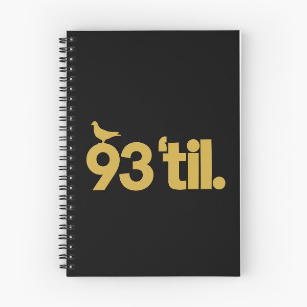 Item preview, 93 Til Typography Bird  Design designed and sold by Odd-Nest-Studio.