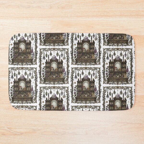 Item preview, Whimsigoth Cottagecore Witch Herbal Cabinet designed and sold by VibranPalette.